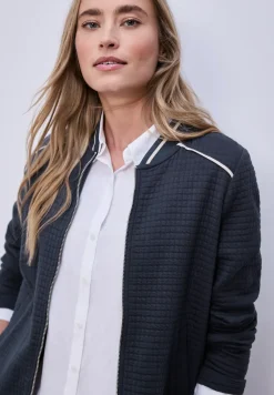 Gestructureerde blouson