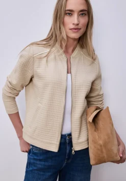 Gestructureerde blouson