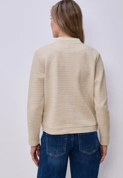 Gestructureerde blouson