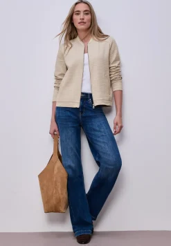 Gestructureerde blouson