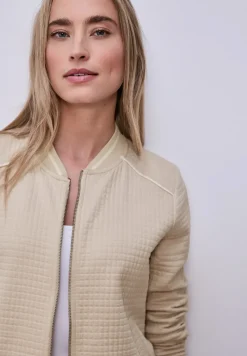 Gestructureerde blouson