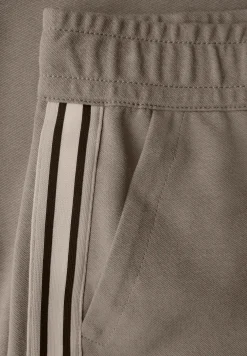Gestructureerde broek met rechte leg