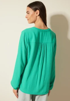Gestructureerde blouse
