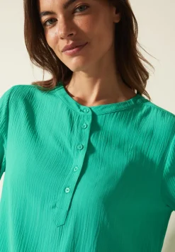 Gestructureerde blouse