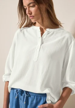 Gestructureerde blouse