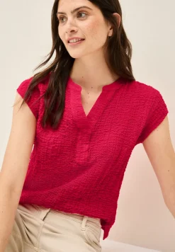 Gestructureerde blouse
