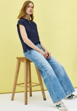 Gestructureerde blouse