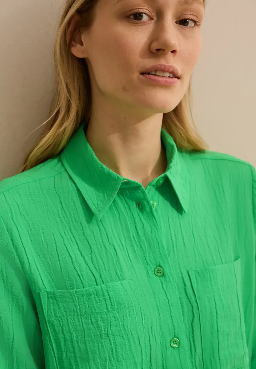 Gestructureerde blouse
