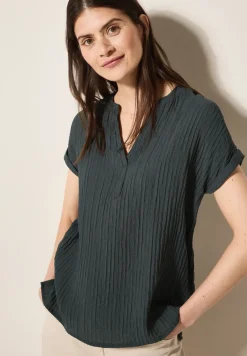 Gestructureerde blouse