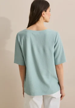Gestructureerde blouse