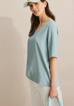 Gestructureerde blouse