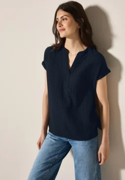 Gestructureerde blouse