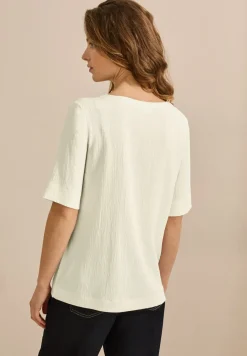 Gestructureerde blouse