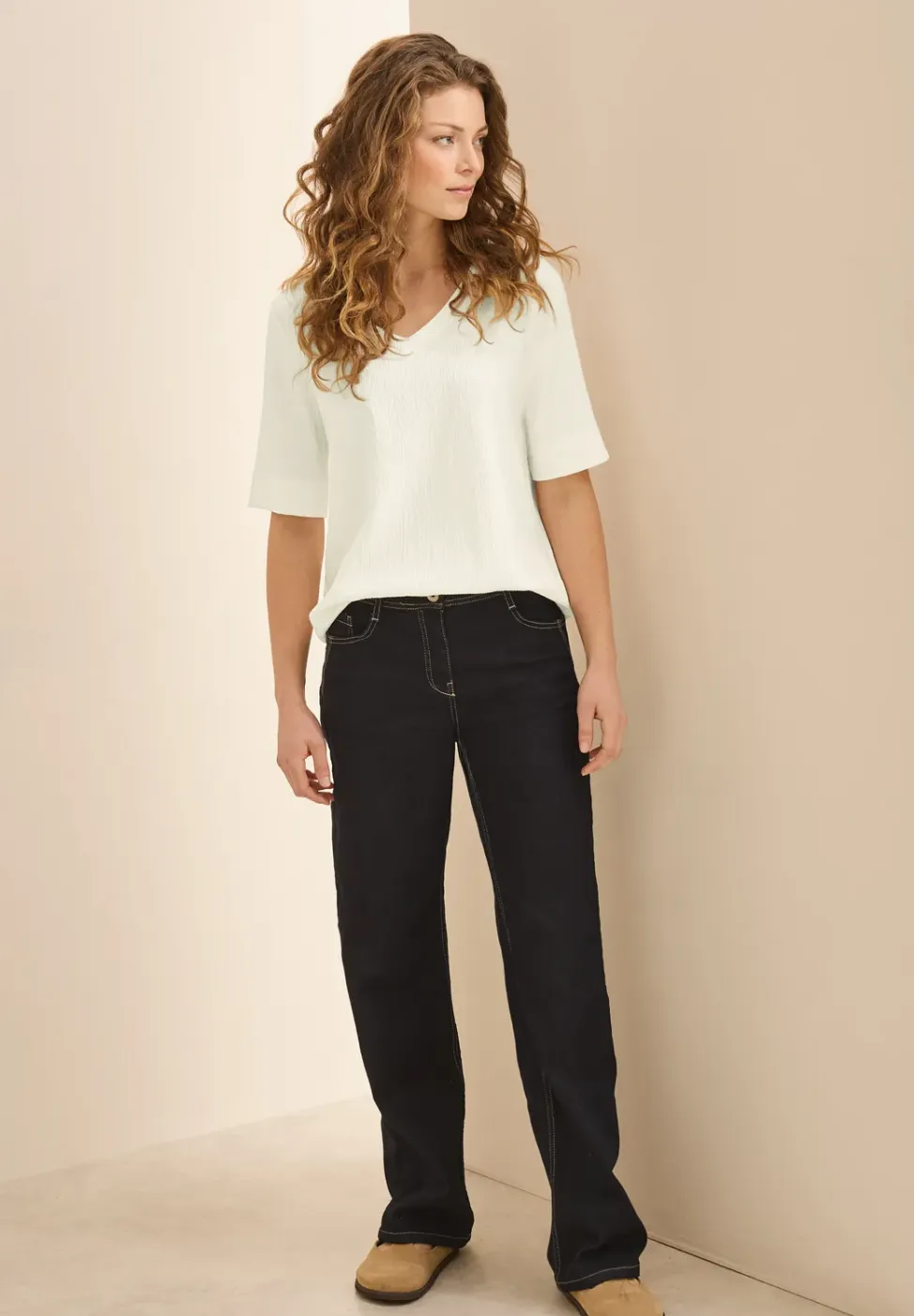 Gestructureerde blouse