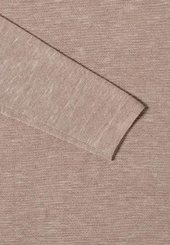 Gestructureerde trui met ronde hals