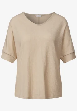 Gestructureerd gemengd shirt