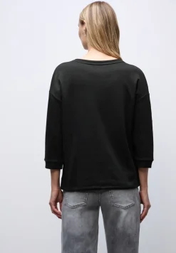 Gestructureerd gemengd shirt