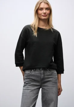 Gestructureerd gemengd shirt