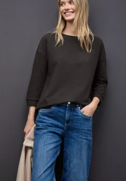 Gestructureerd gemengd shirt