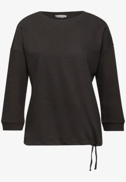 Gestructureerd gemengd shirt