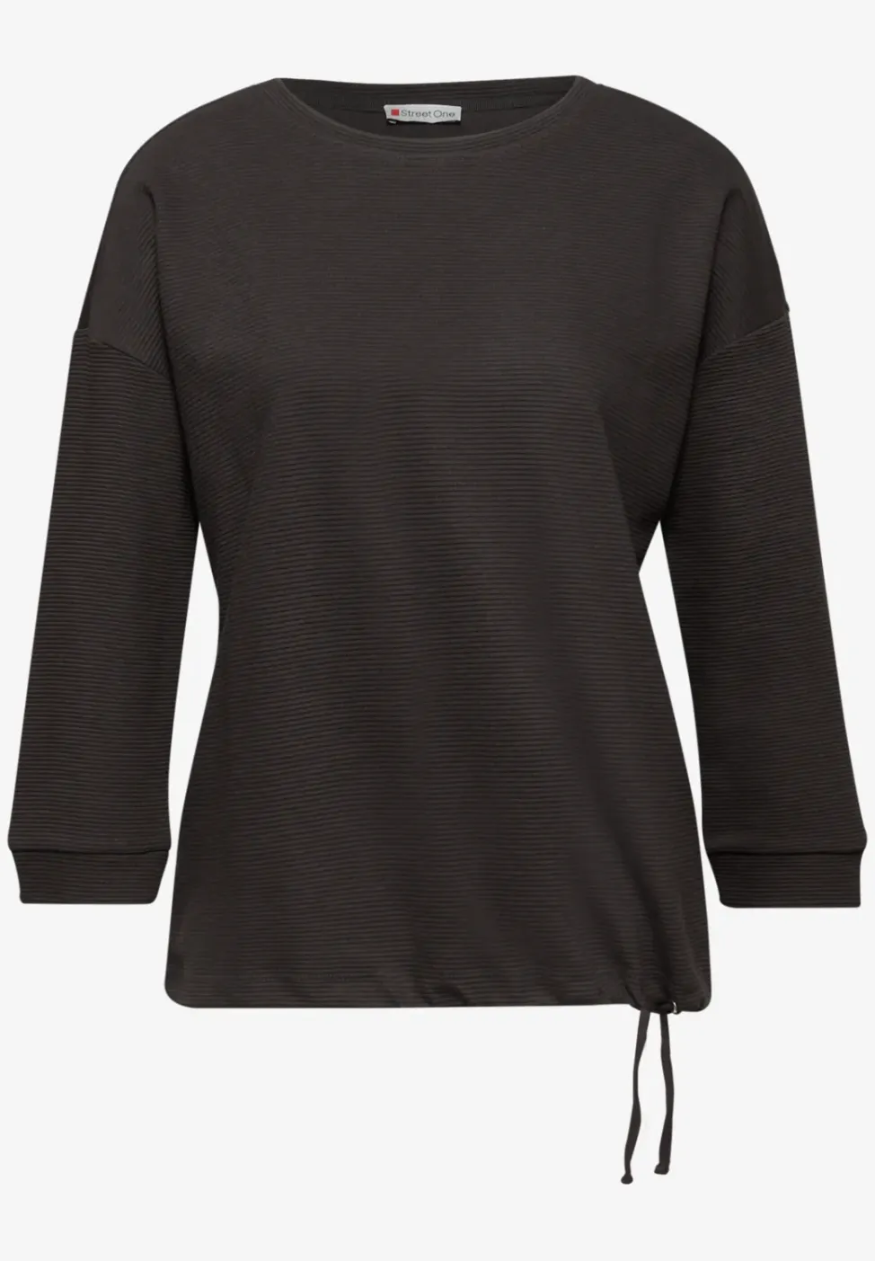 Gestructureerd gemengd shirt