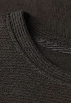 Gestructureerd gemengd shirt