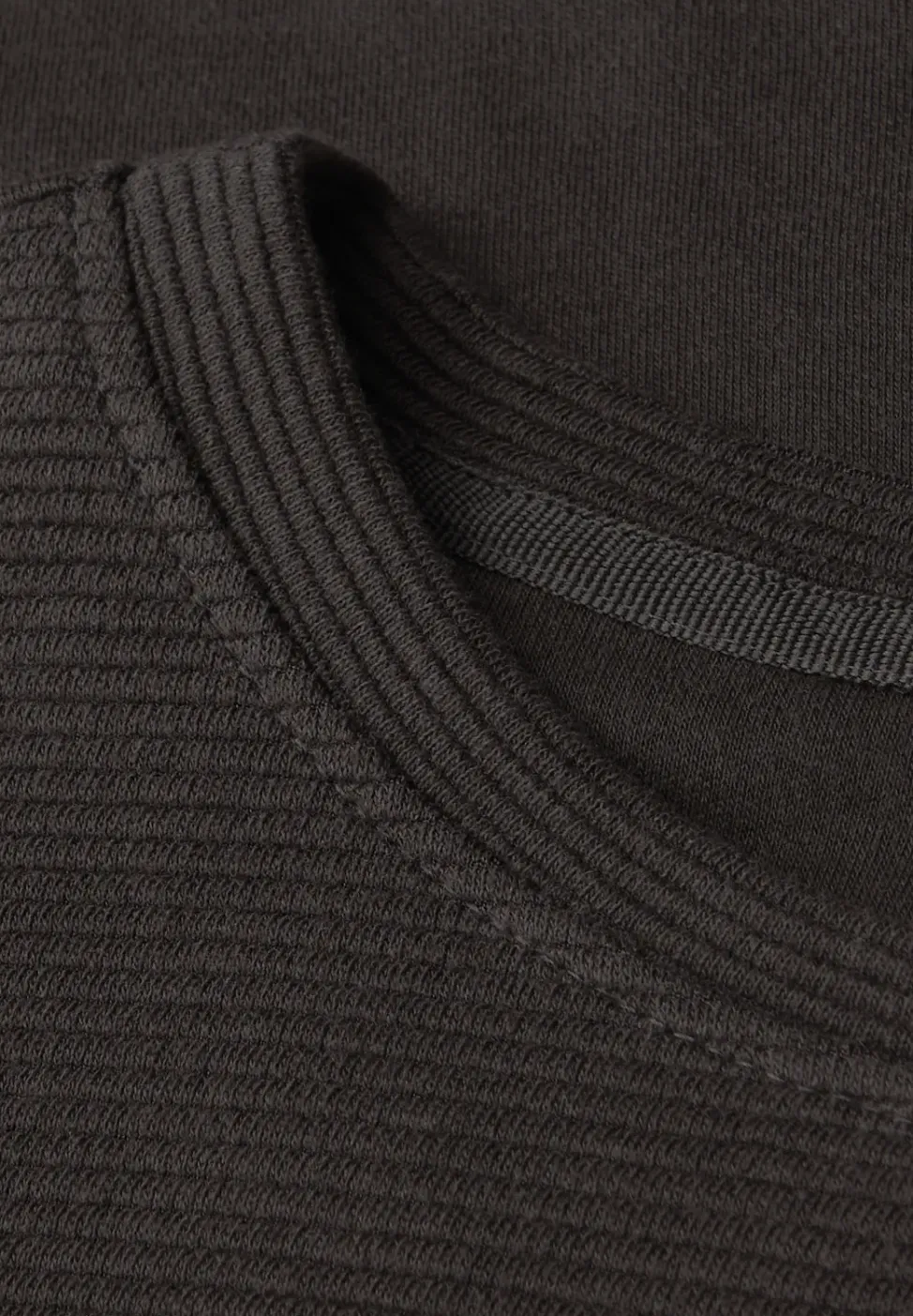 Gestructureerd gemengd shirt
