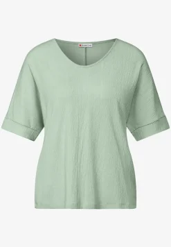 Gestructureerd gemengd shirt
