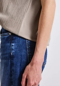 Gestructureerd gemengd shirt