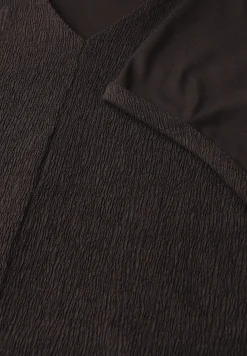 Gestructureerd gemengd shirt