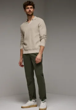 Gestructureerd poloshirt