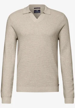 Gestructureerd poloshirt