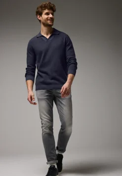 Gestructureerd poloshirt