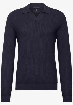 Gestructureerd poloshirt
