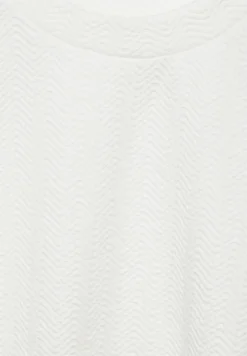 Gestructureerd shirt met col