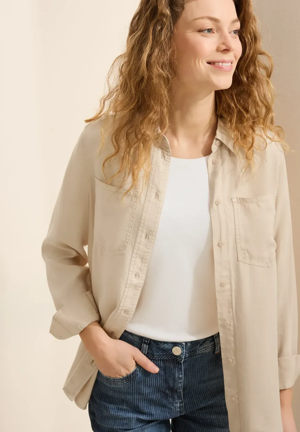 Gewassen blouse