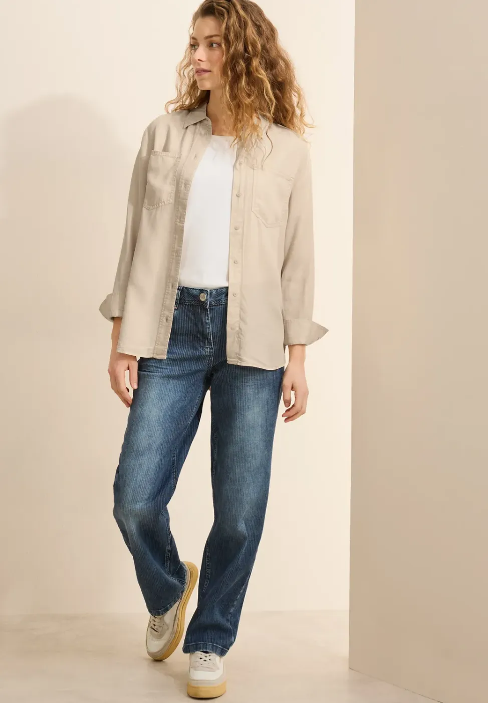 Gewassen blouse