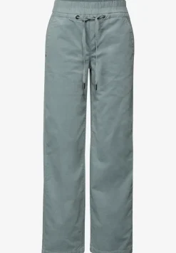 Gewassen look corduroy broek