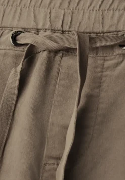 Gewassen look corduroy broek