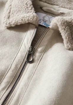 Gilet in velours-look