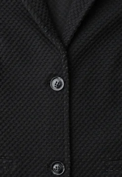 Glinsterende jacquard blazer
