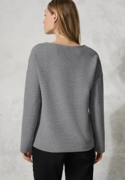 Glitterend ottoman shirt