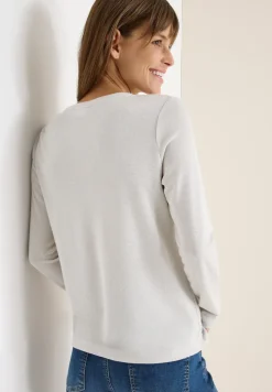 Glitterend shirt van jersey
