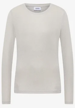 Glitterend shirt van jersey