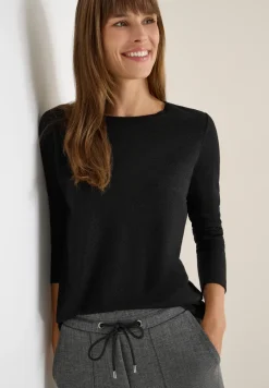 Glitterend shirt van jersey