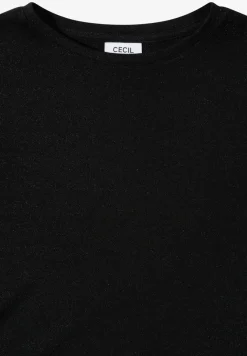 Glitterend shirt van jersey
