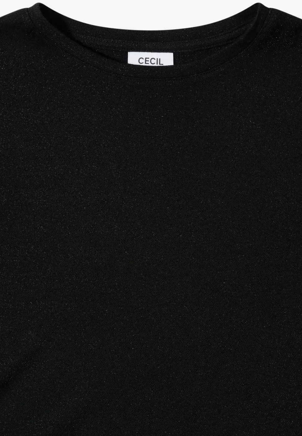 Glitterend shirt van jersey