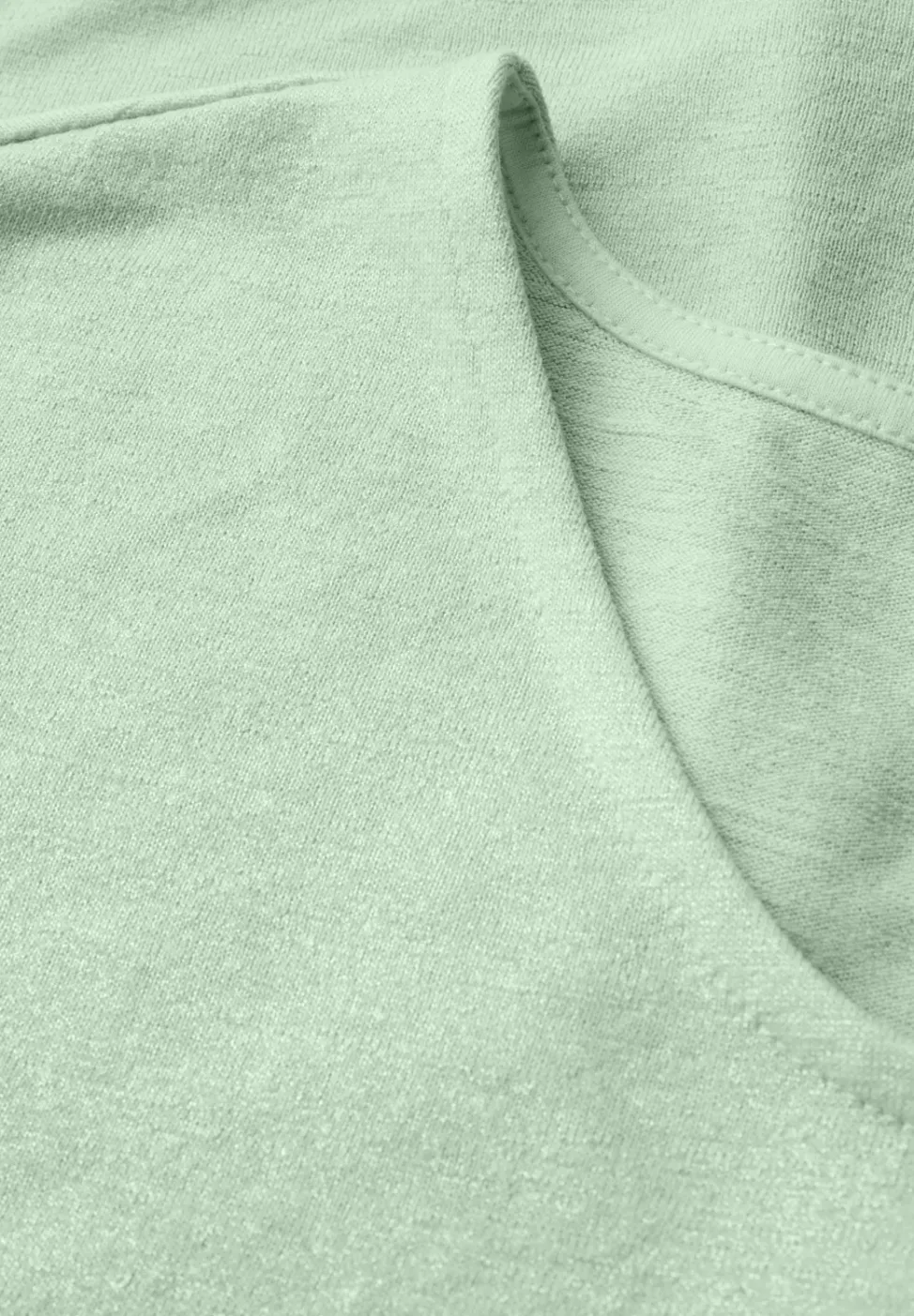 Glitterend V-hals Shirt