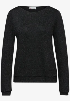 Glitter gebreid shirt