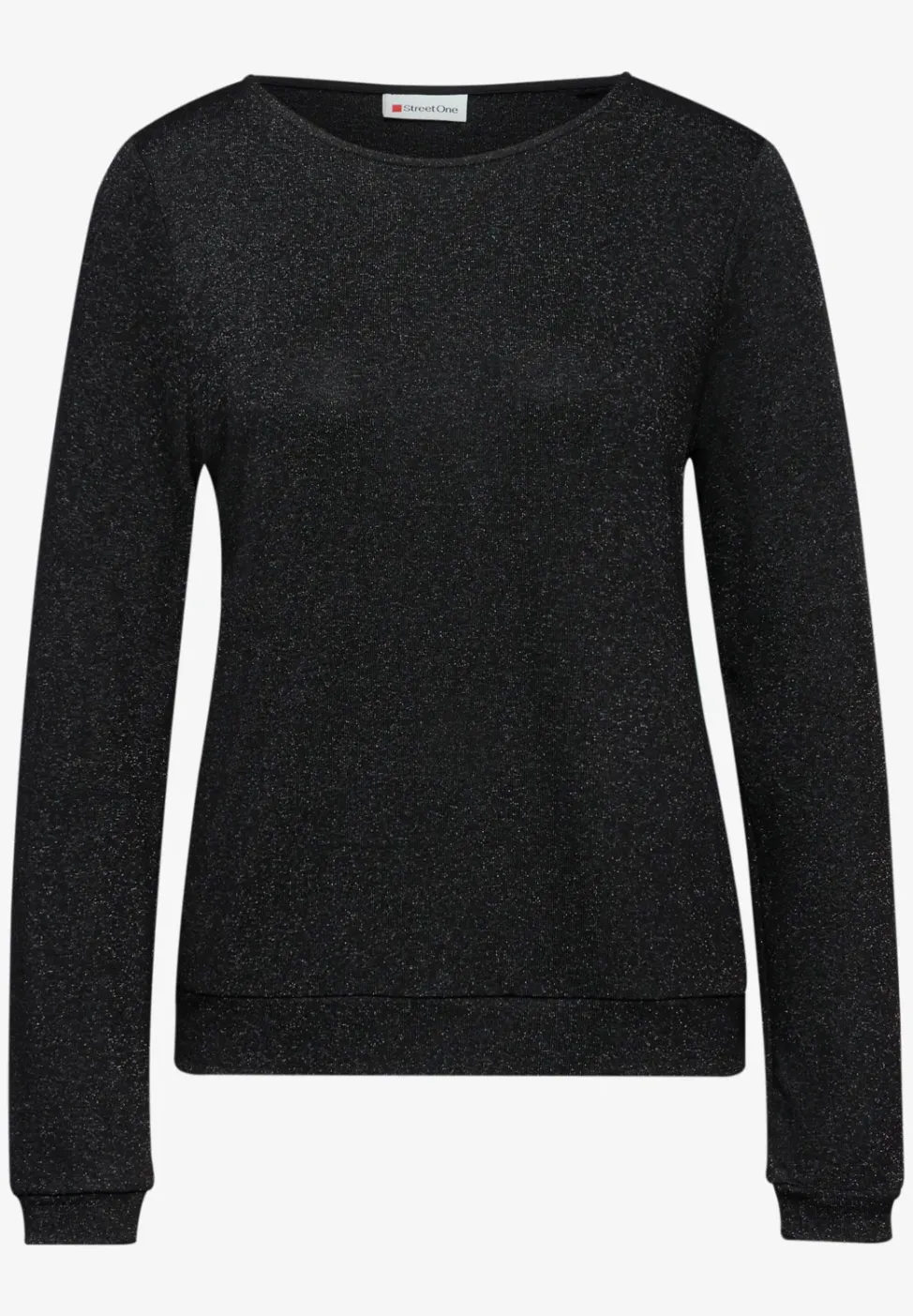Glitter gebreid shirt